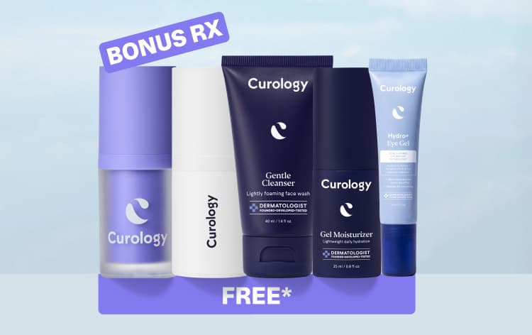 Curology personalized skincare routine - free for 30 days - mobile