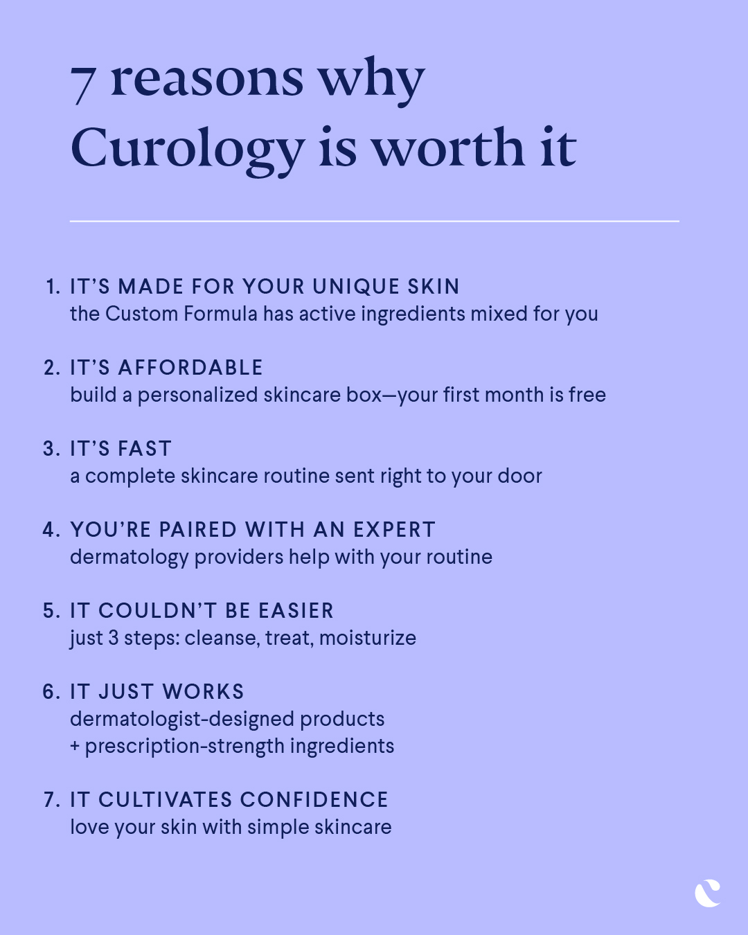 Infographic Is Curology Worth It?