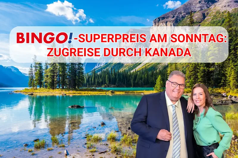 BIN<em>GO!</em>-Superpreis: Zugreise durch Kanada