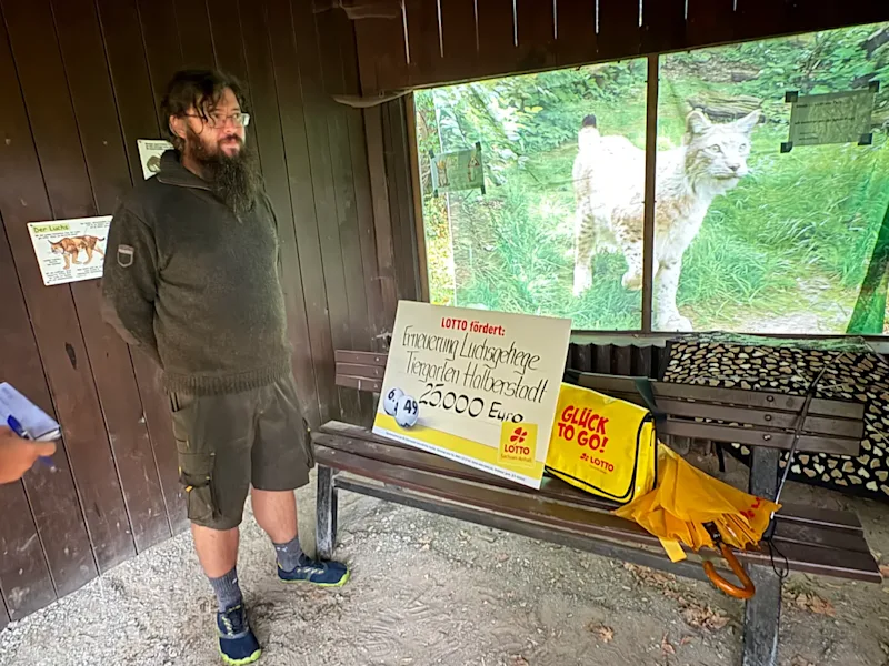 Tiergartenleiter Halberstadt Förderscheck