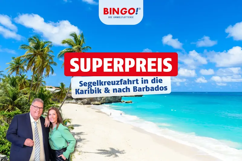 BIN<em>GO!</em>-Superpreis: Segelkreuzfahrt in der Karibik