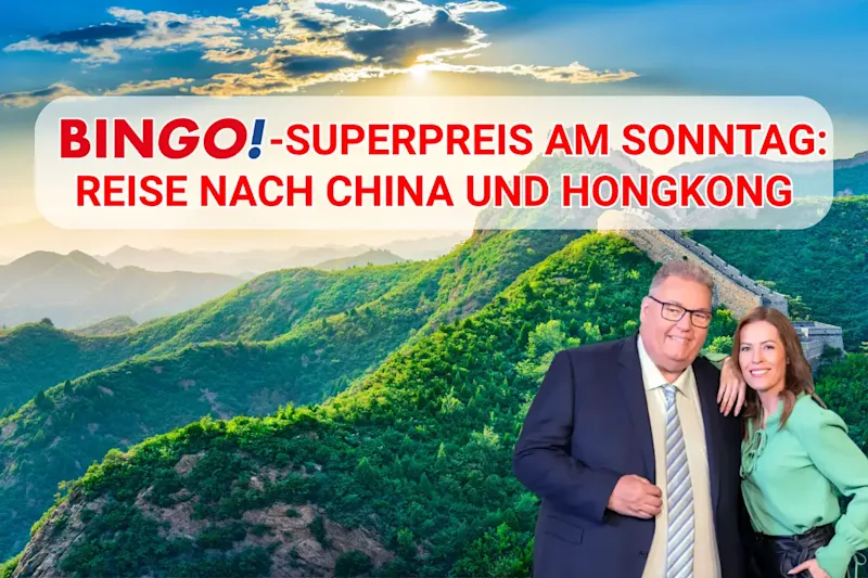 BIN<em>GO!</em> Superpreis - Reise nach China und Hongkong