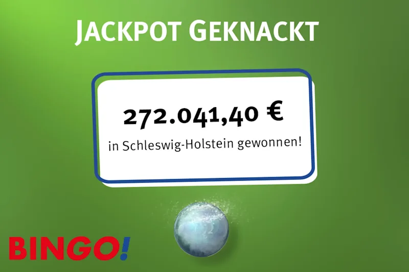 BIN<em>GO!</em>-Jackpot in Schleswig-Holstein geknackt am 31.05.2026