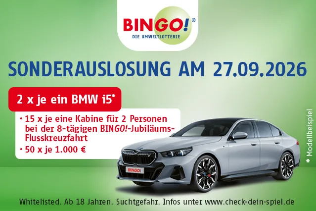 BIN<em>GO!</em> Herbst-Sonderauslosung 2026