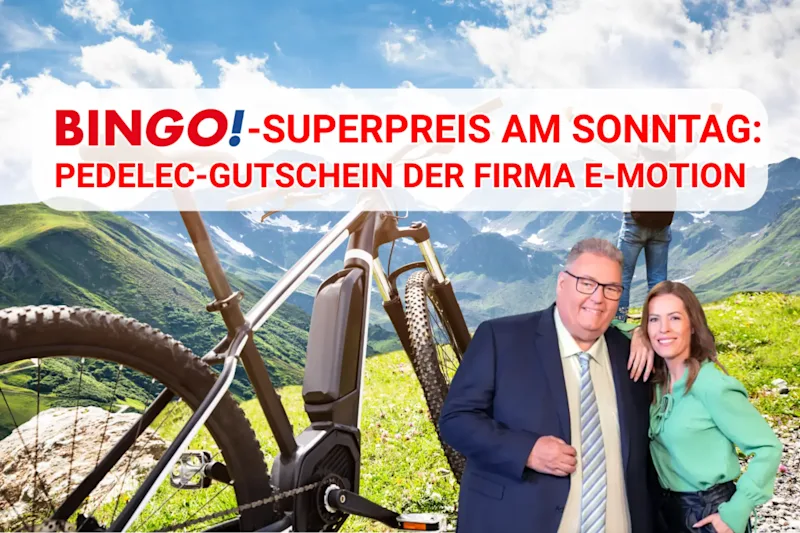 Superpreis Pedelec-Gutschein der Firma E-Motion