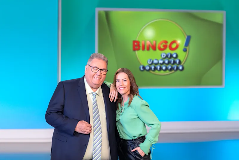 Moderatorenteam Michael Thürnau und Jule Gölsdorf