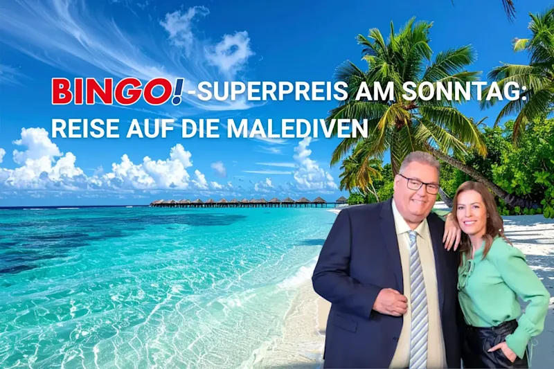 BIN<em>GO!</em>-Superpreis Malediven am 14.09.2025