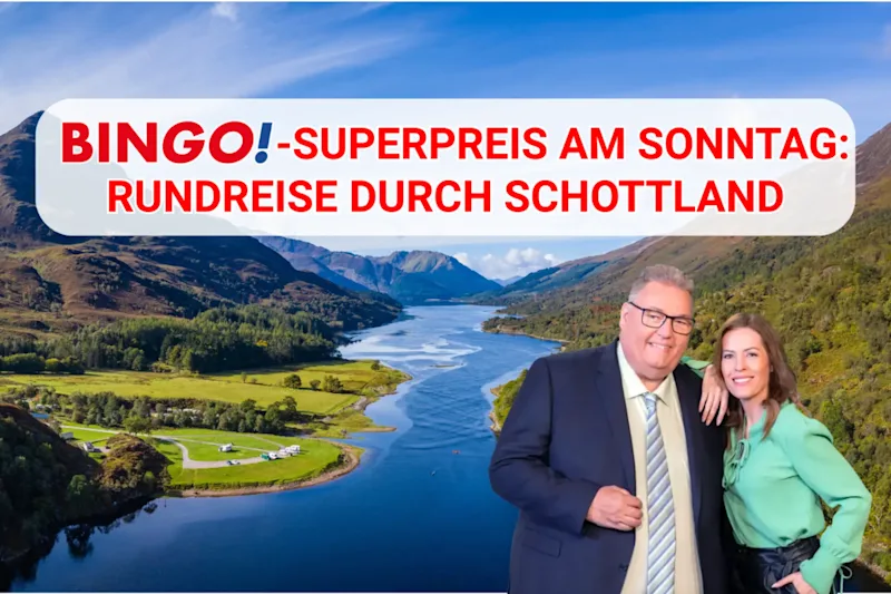 BIN<em>GO!</em>-Superpreis Rundreise durch Schottland
