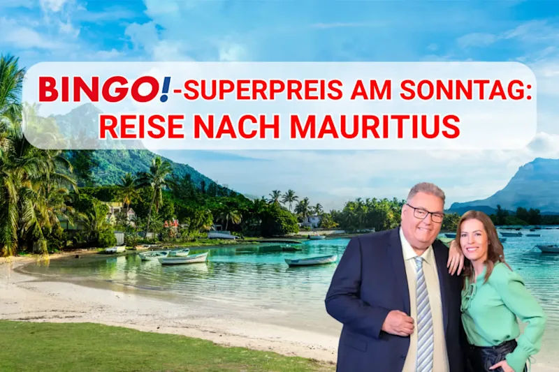 BIN<em>GO!</em>-Superpreis Reise nach Mauritius