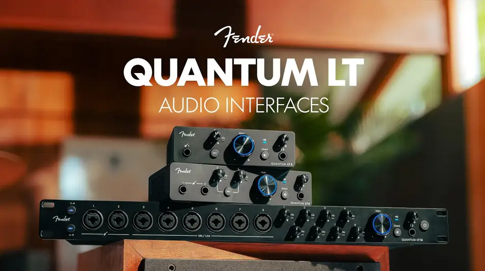 Quantum LT 2 USB-C Audio Interface – Fender
