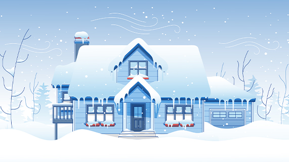 CAA Insurance Risk Mitigation Content Images Snow & Ice Protecting your Home Against Snow & Ice