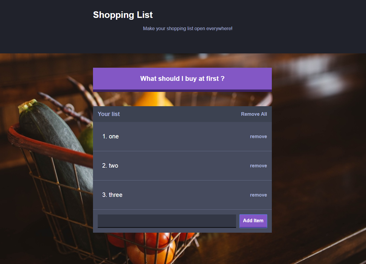 Shopping App