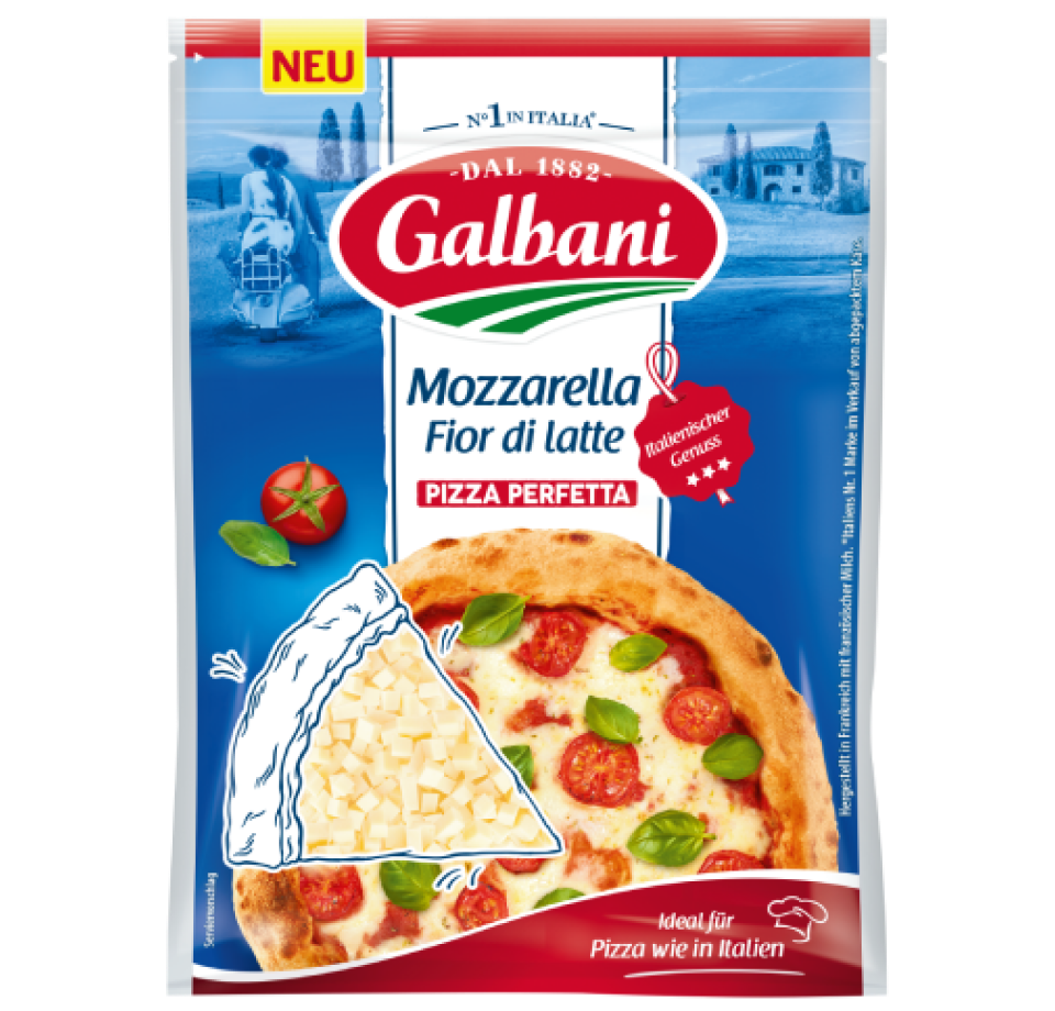 Galbani Mozzarella Fior di Latte Pizza perfetta 150g