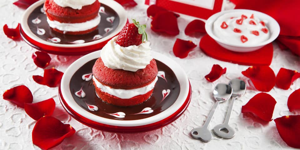 Rote Tiramisu-Muffins