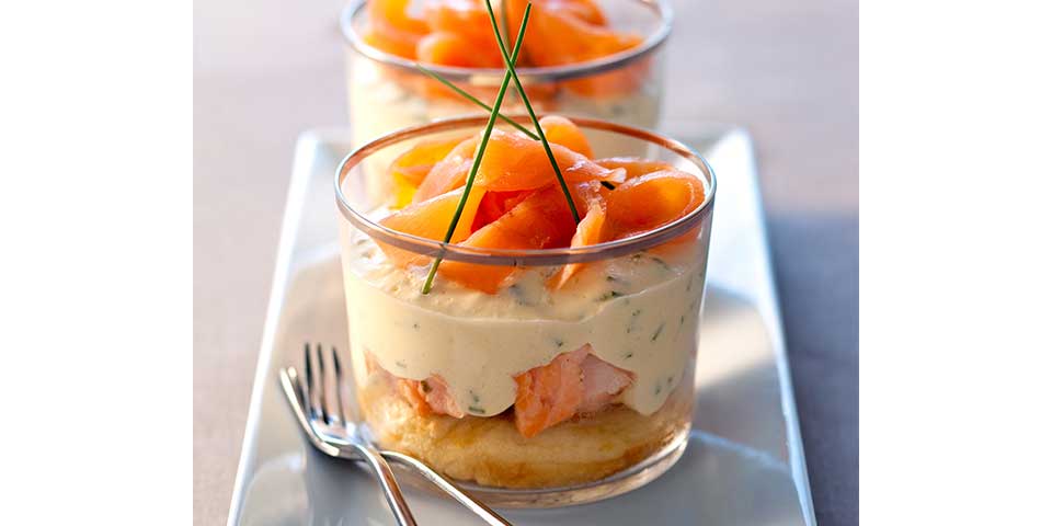 Lachs-Tiramisu