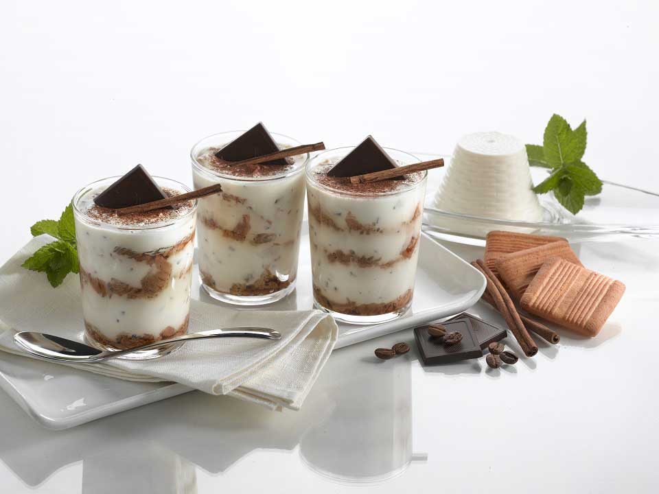 Leichtes Ricotta Tiramisu