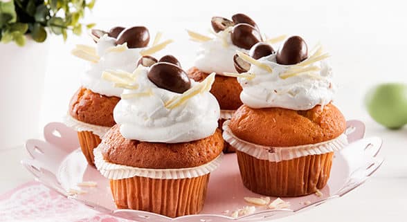 Süße Cupcakes mit Mascarpone