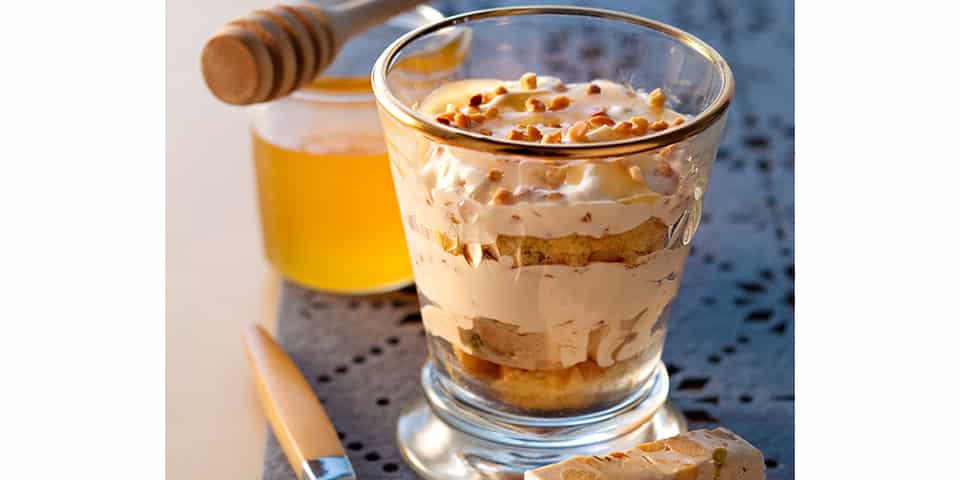 Tiramisu mit türkischem Honig