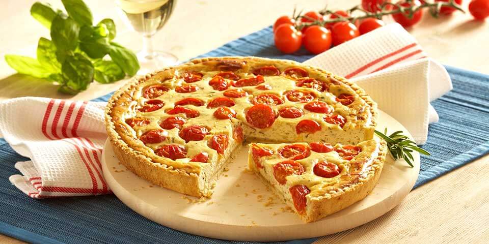 Ricotta-Tomatentarte