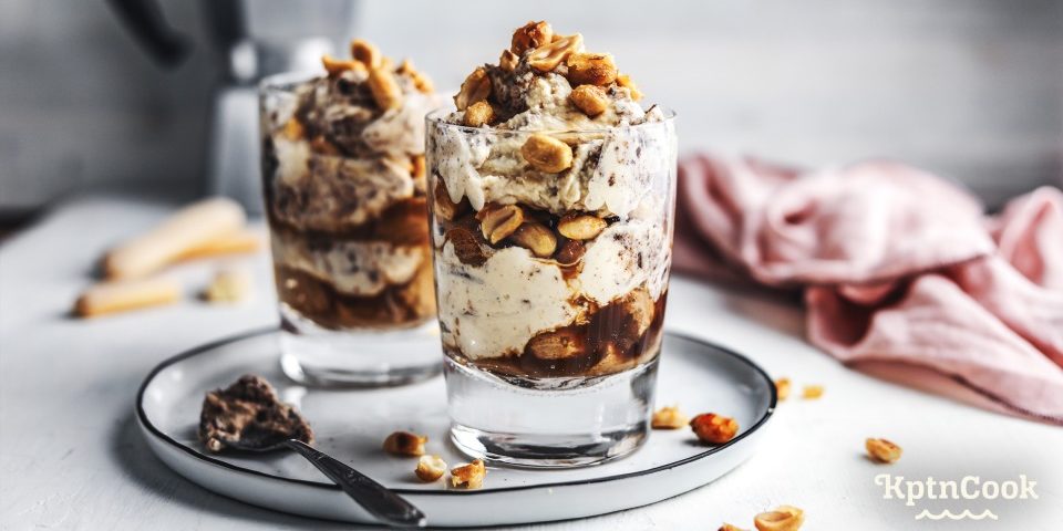 Schoko-Erdnuss-Tiramisu