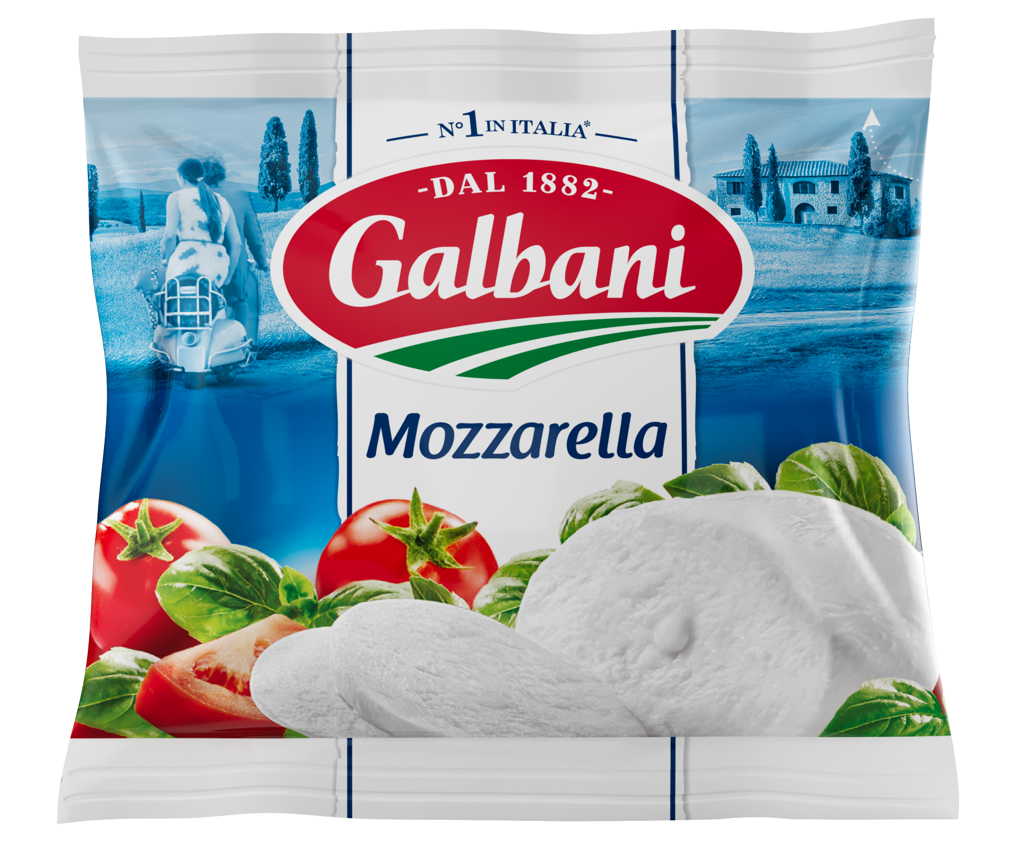 Mozzarella 125g 3D