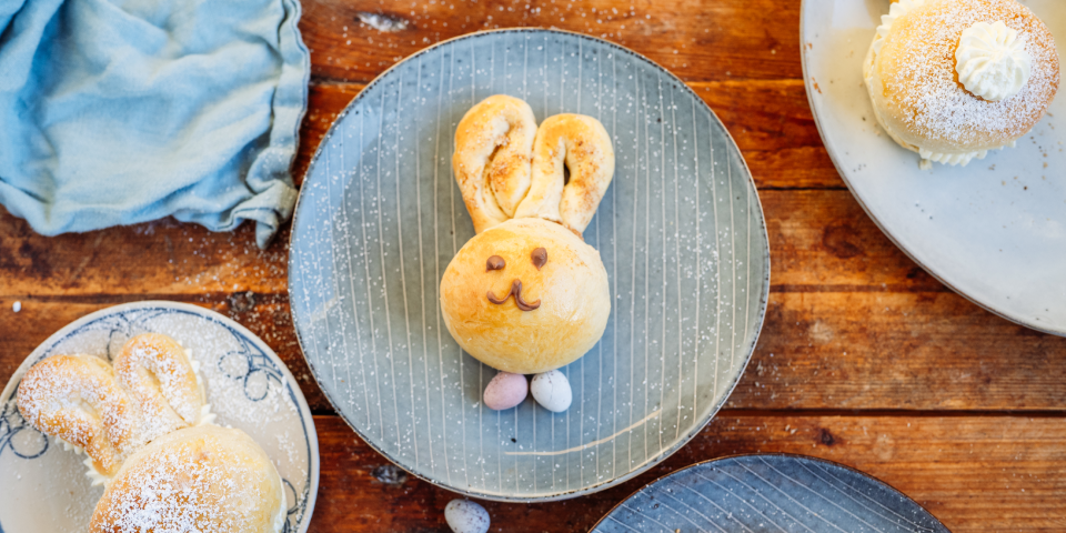 Mascarpone-Hefehäschen