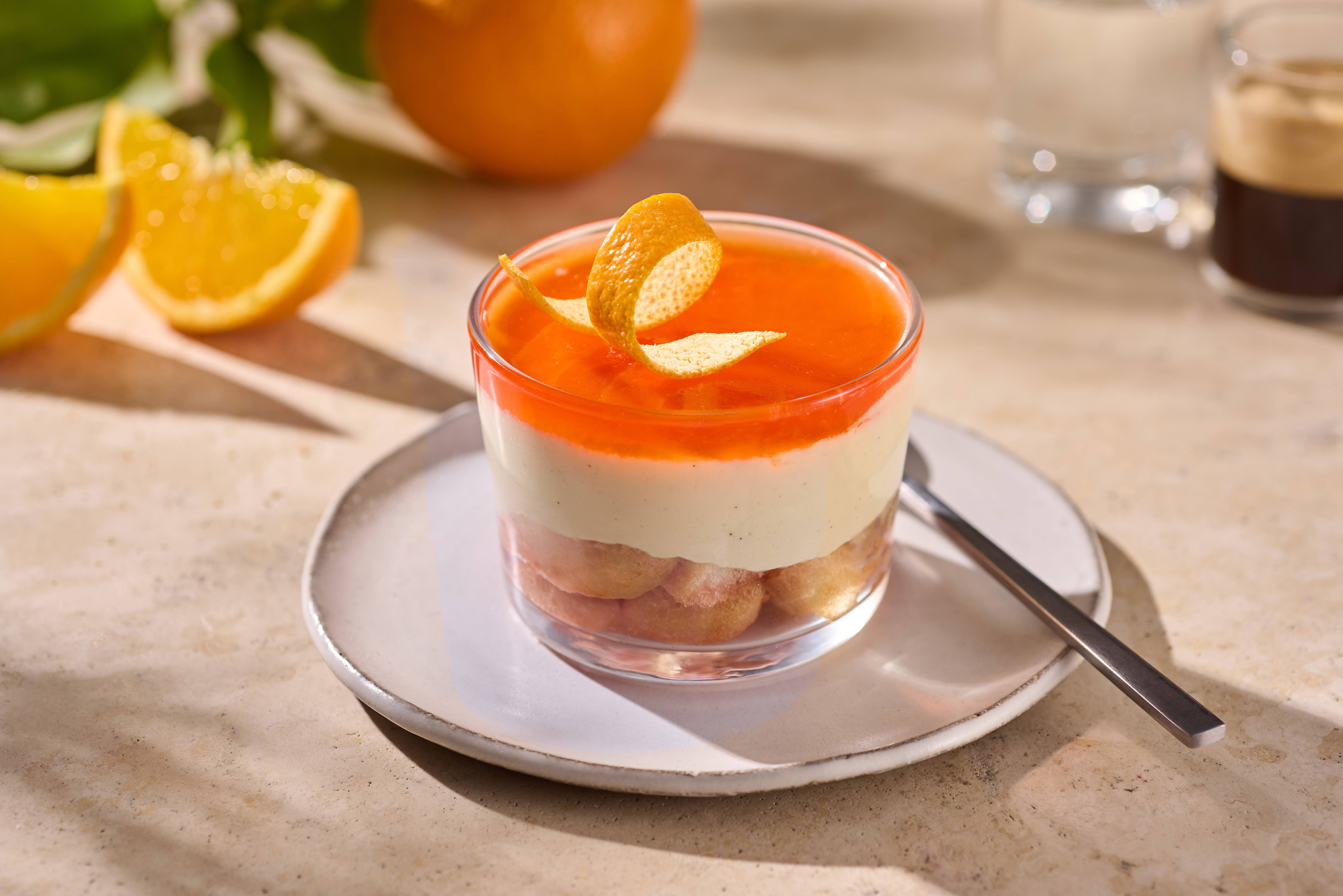 Aperol-Tiramisu im Glas