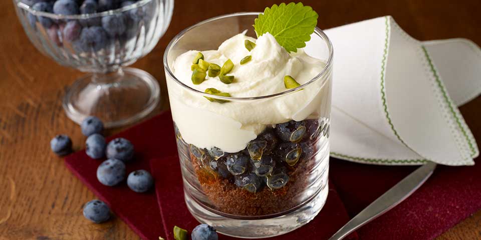 Blaubeer-Tiramisu