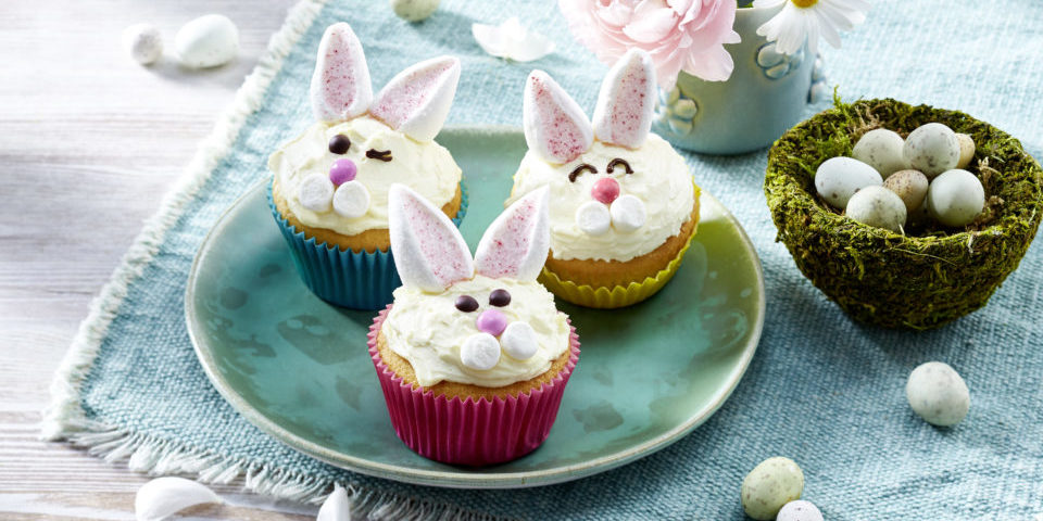 Häschen-Muffins Ostern