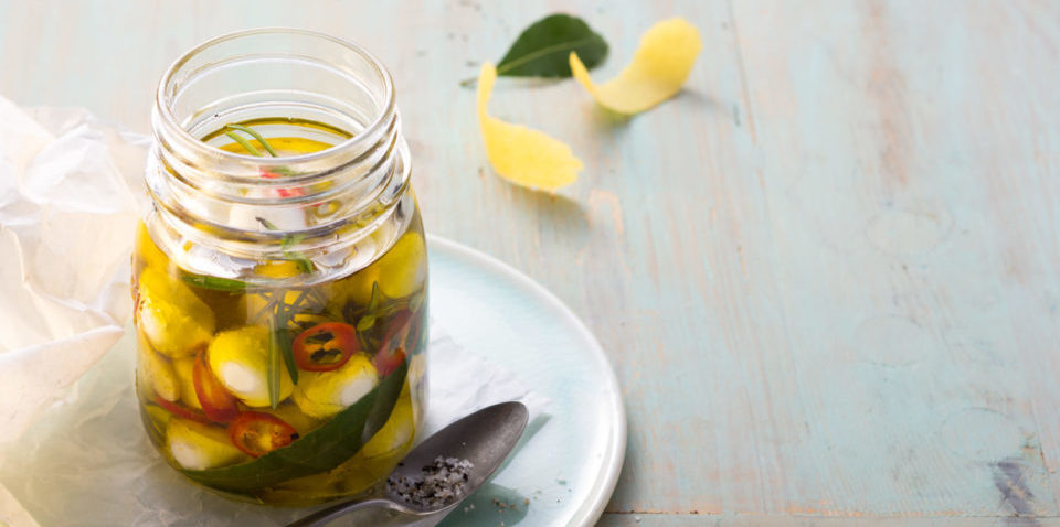 Mozzarella marinata und Rosmarino-Grillmarinade