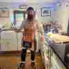 Will Clarke in the kitchen