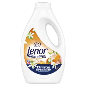 LENOR Flüssigwaschmittel Duft von Orangenblüte & Pfirsich