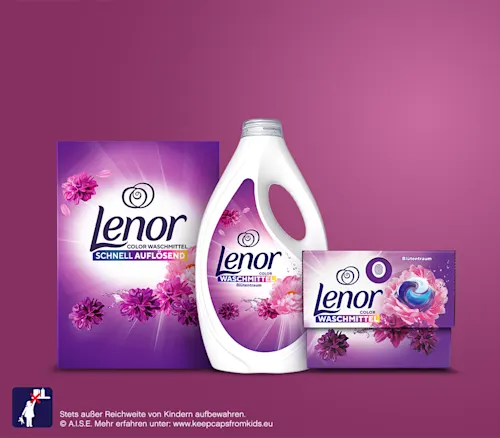 Lenor Amethyst Blütentraum Waschmittel