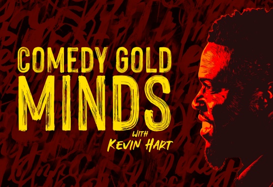 comedy gold minds poster with kevin hart