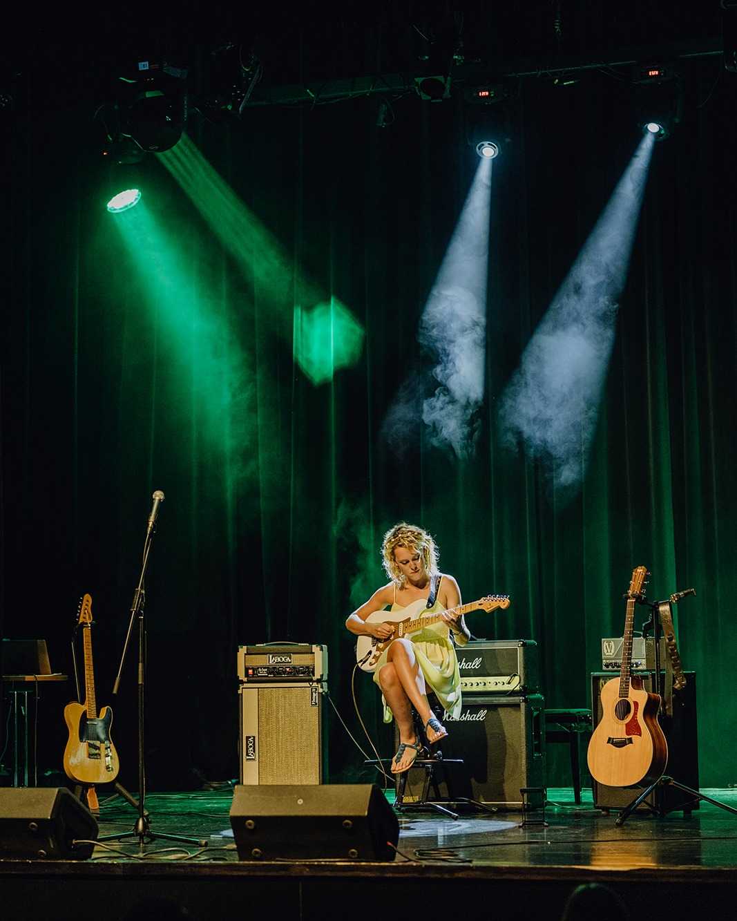 zdjęcie ucznia 4 w czasie koncertu