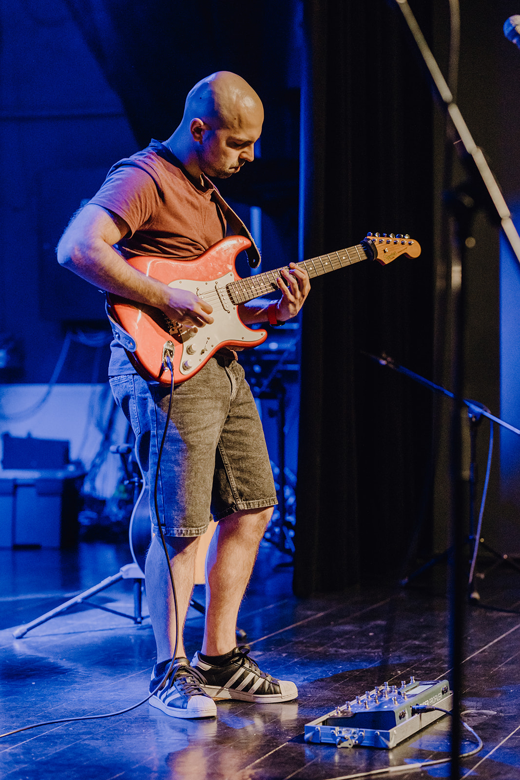 zdjęcie ucznia 3 w czasie koncertu