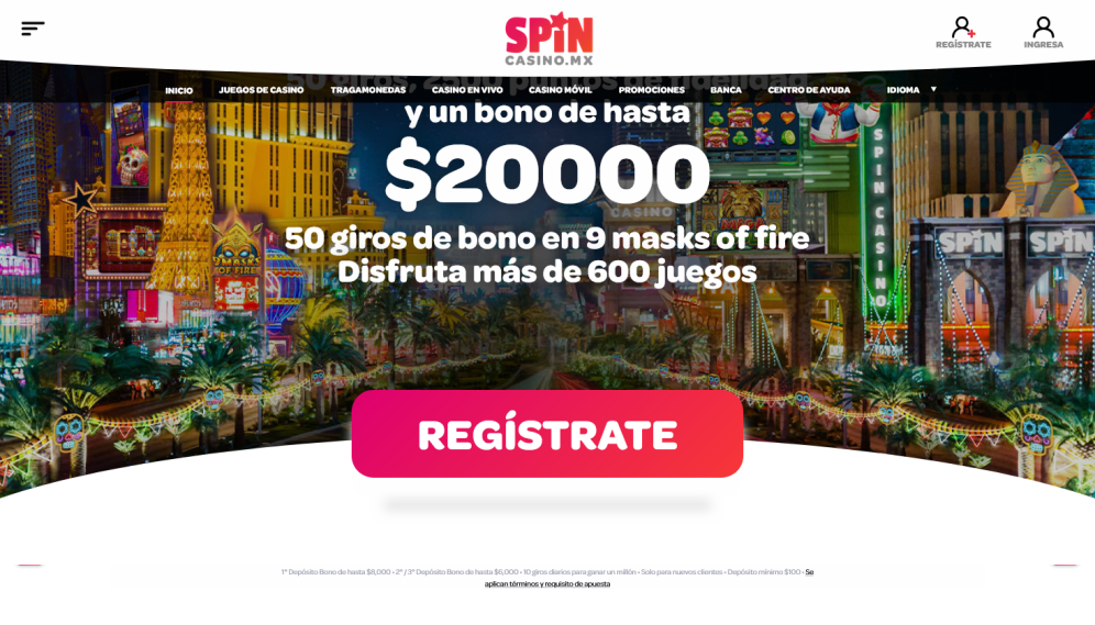 Spin Casino Inicio 