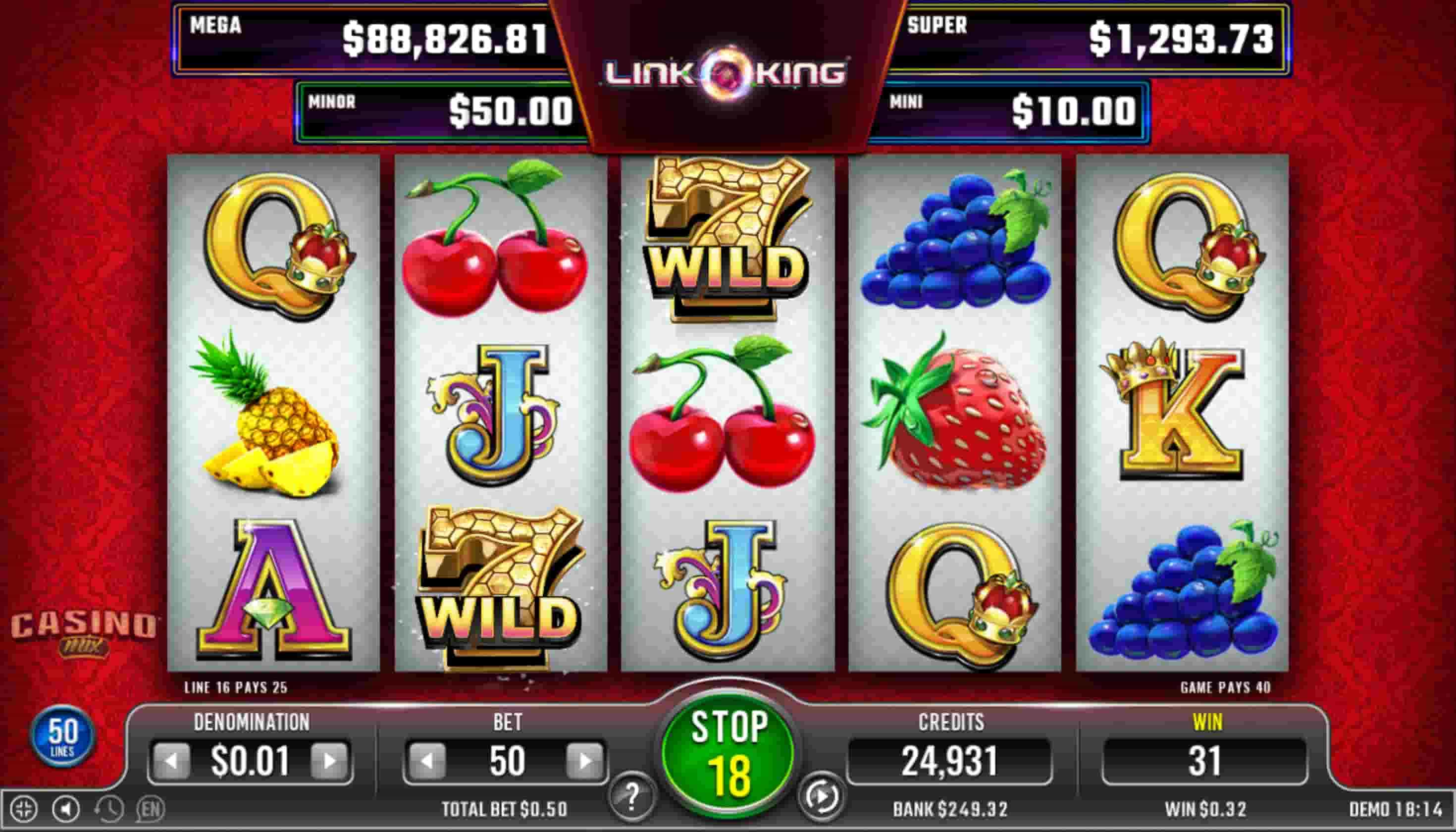 Link King Casino Mix - Bono y promo
