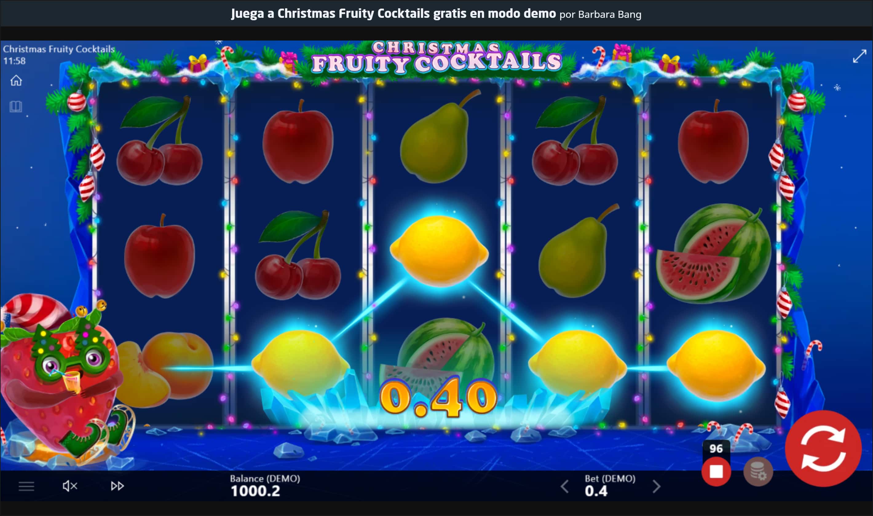 Christmas Fruity Cocktails Bonus