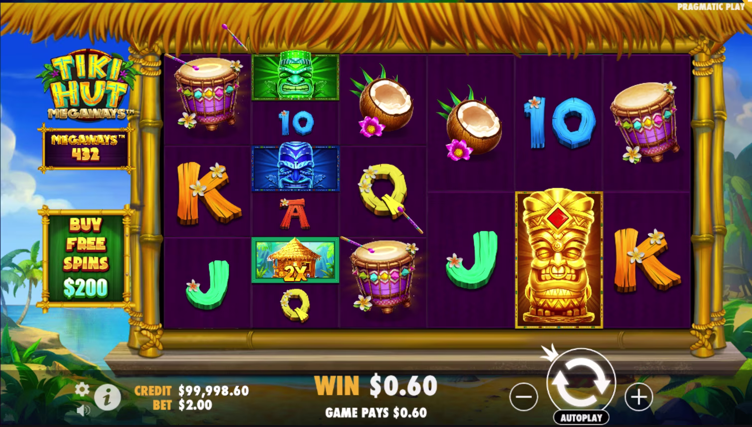 Image - Tiki Hut Megaways