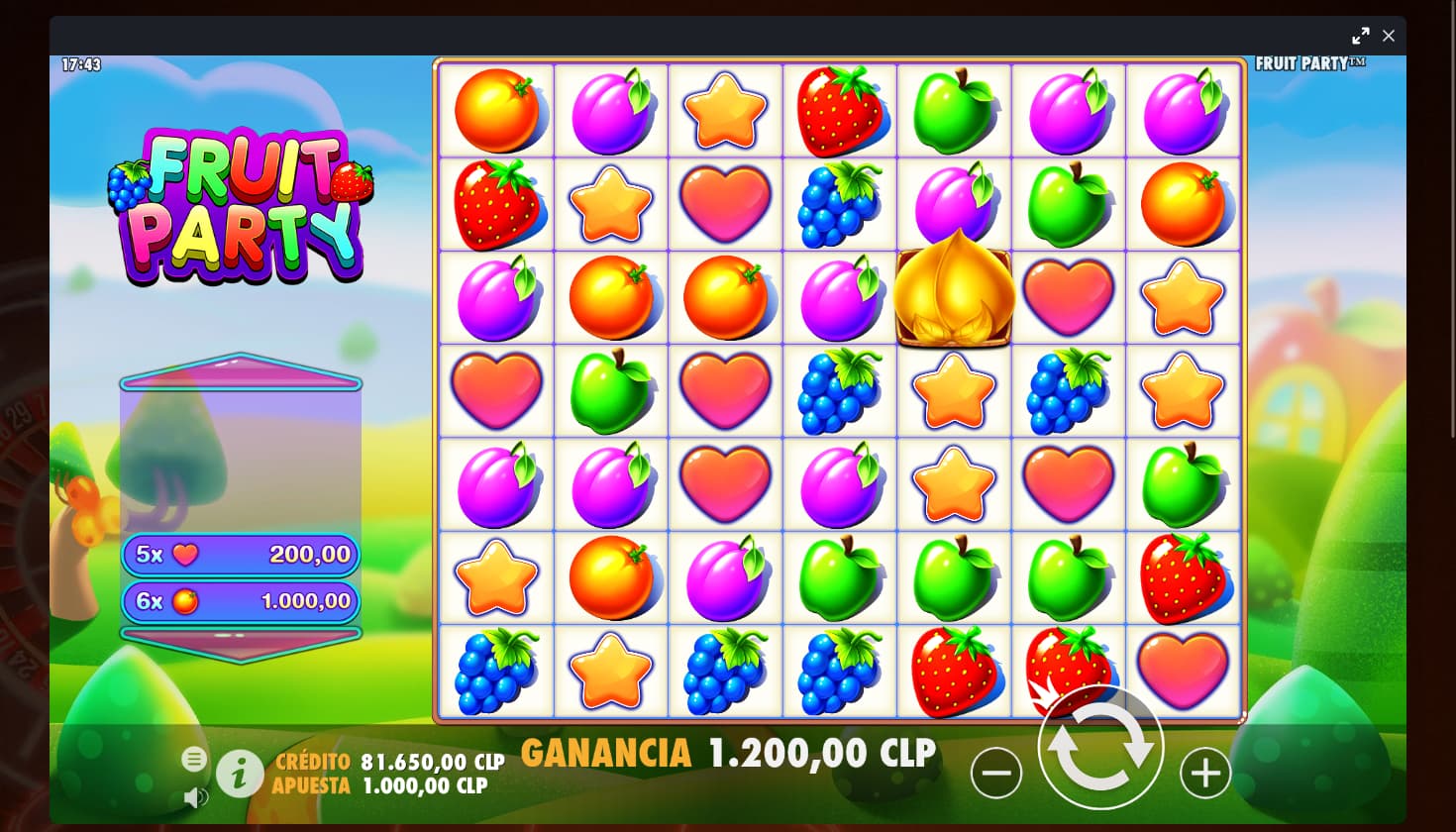 Fruit Party Pragmatic Play Bonos
