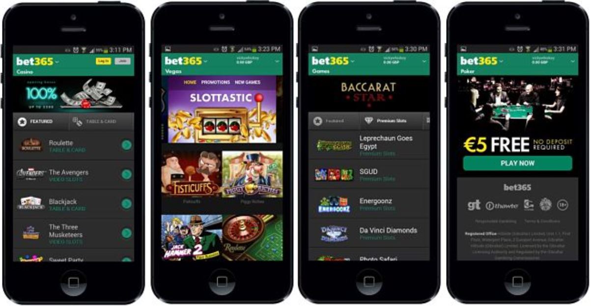 Image Bet365 app