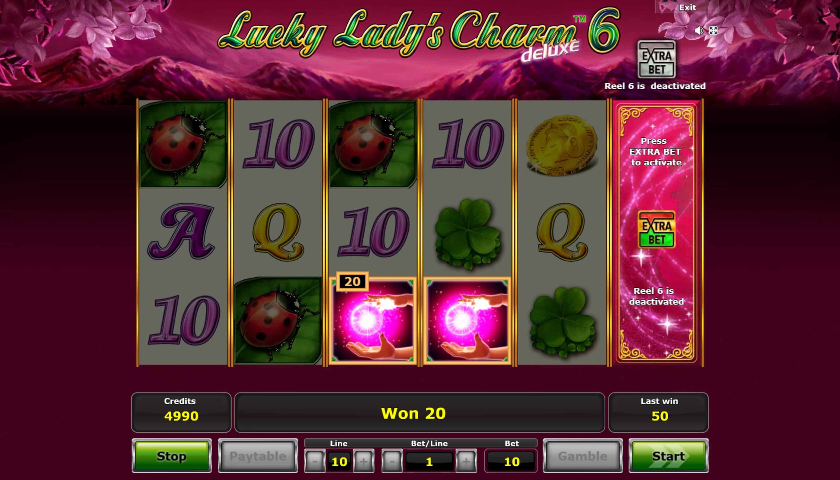 Bonificaciones Lucky Ladys Charm Deluxe 6 casino