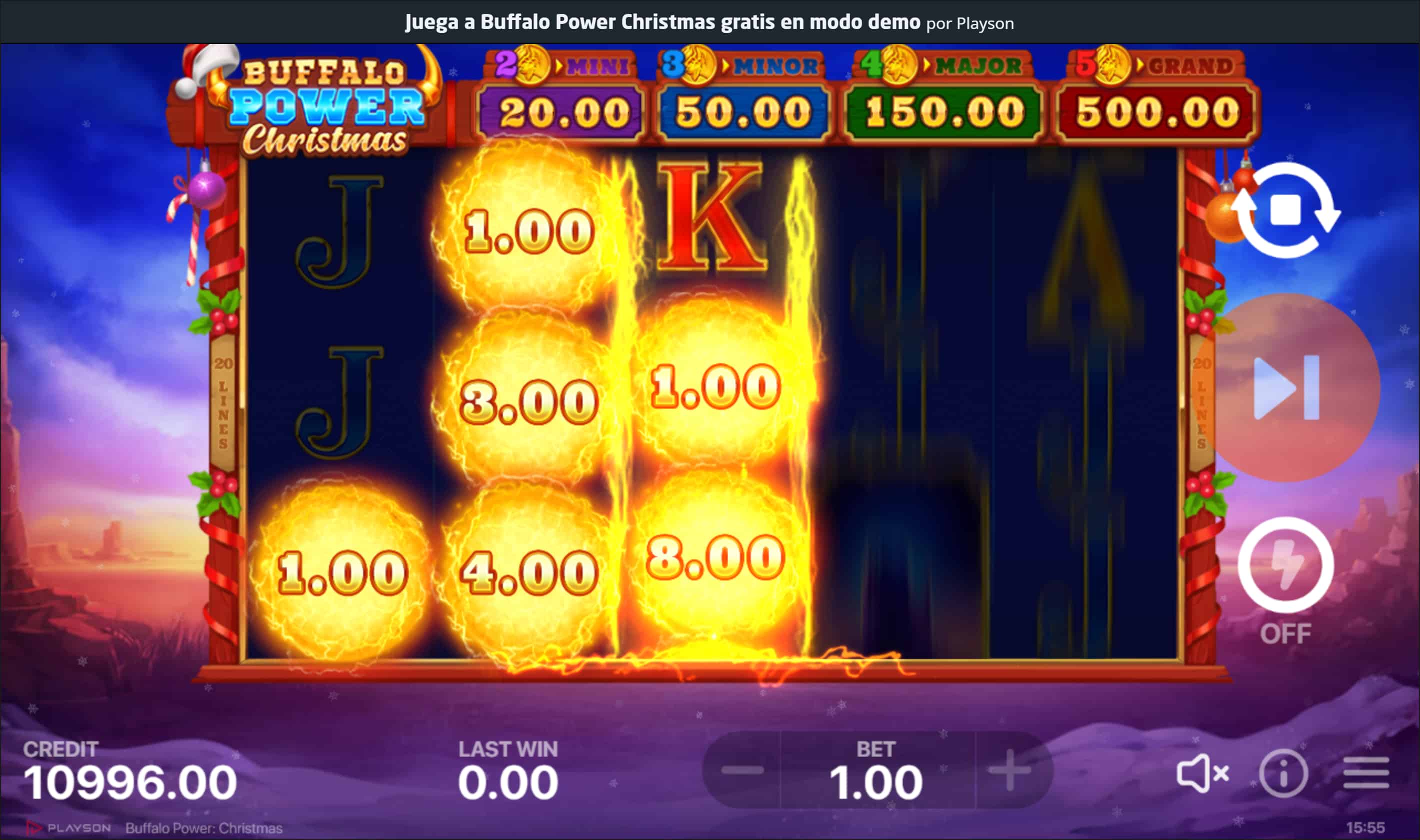 Buffalo Power Christmas Bonus