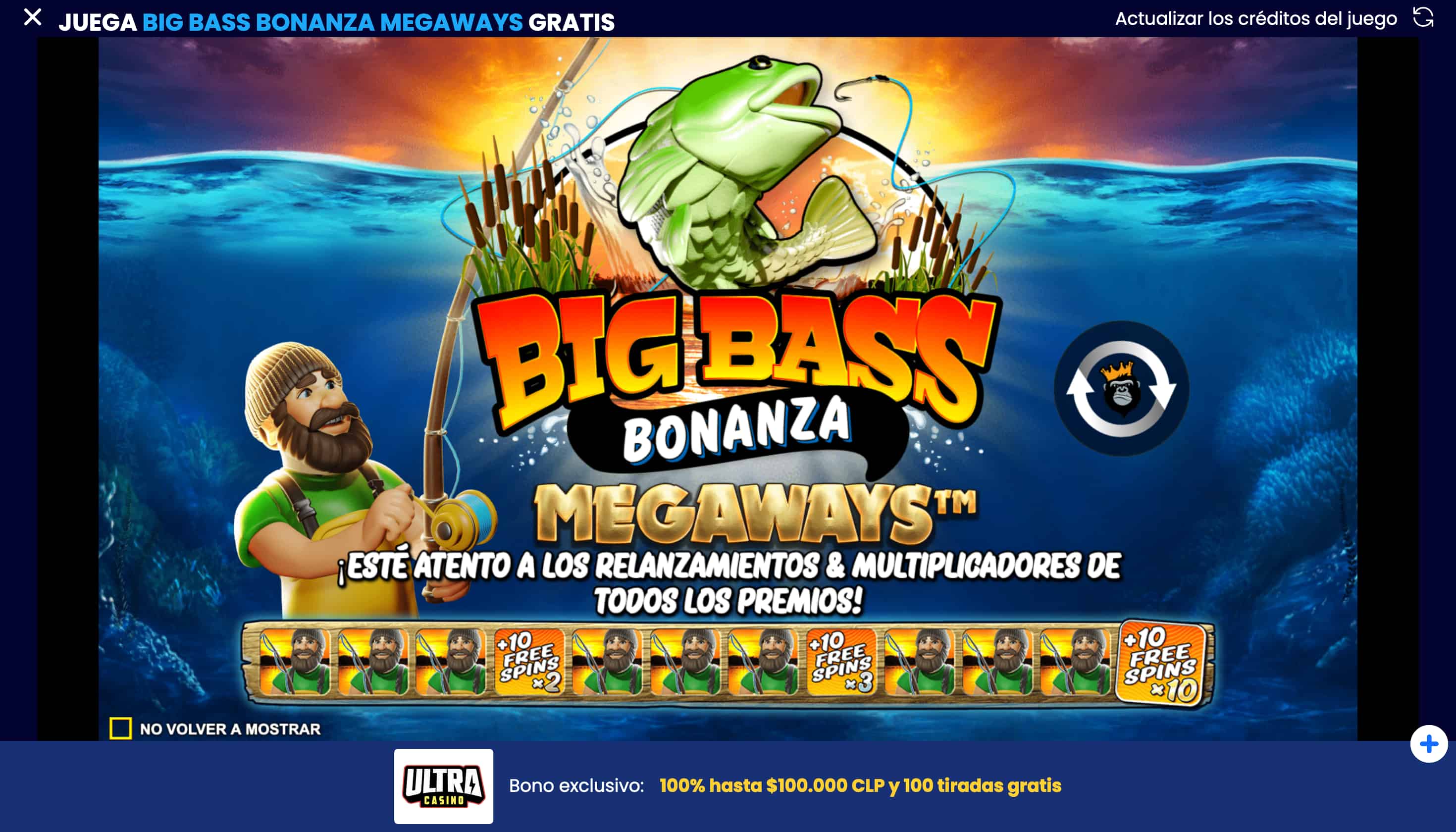 Big Bass Bonanza Megaways Pragmatic Play Tragamonedas