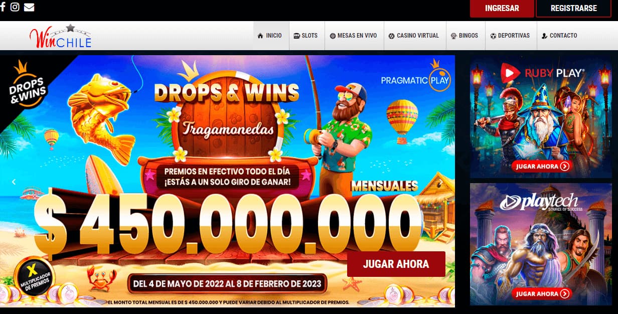 Win Chile Catálogo de juegos