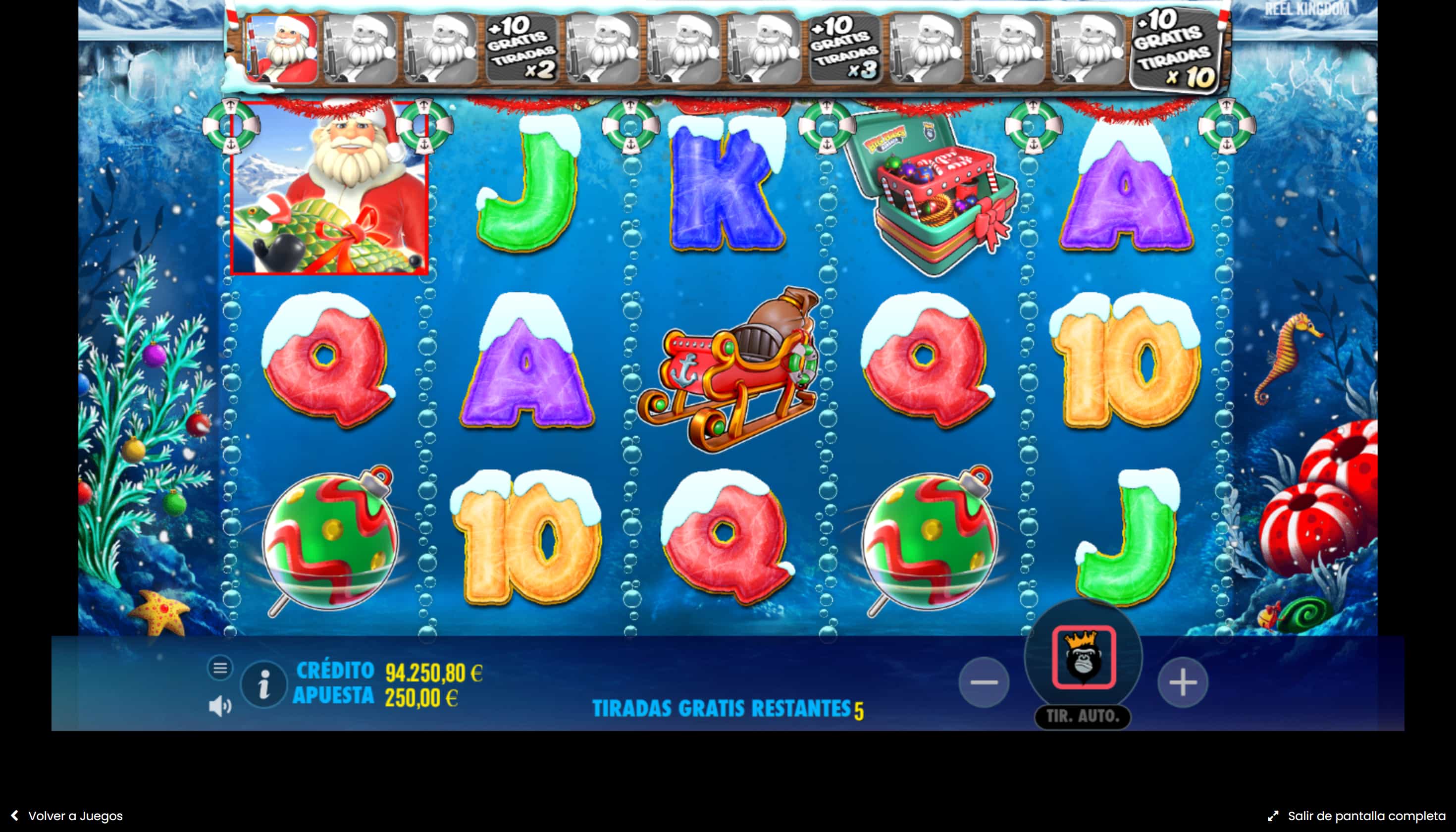 Tragamonedas Christmas Big Bass Bonanza Bonos