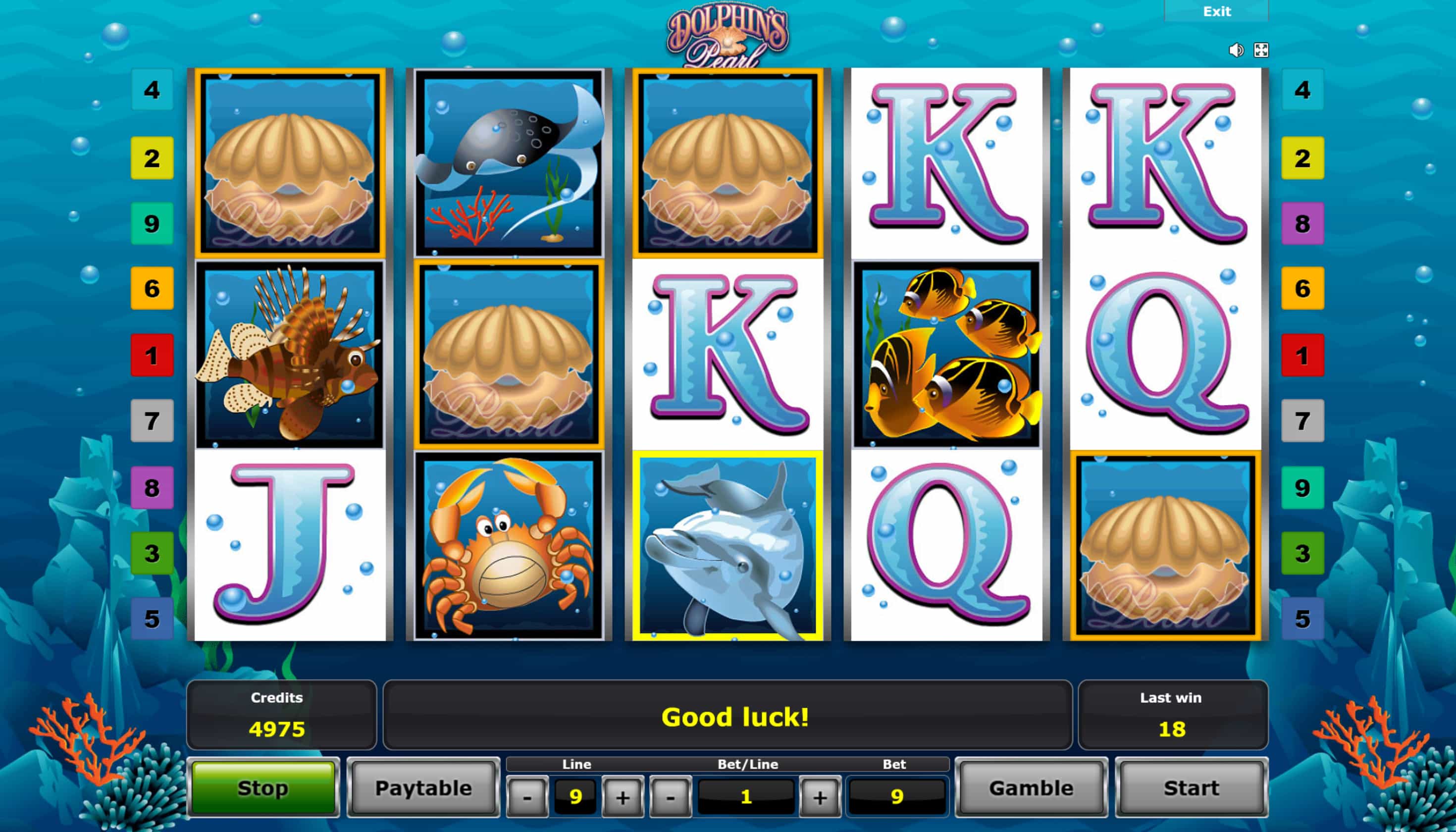 Dolphins Pearl Bonos y promociones