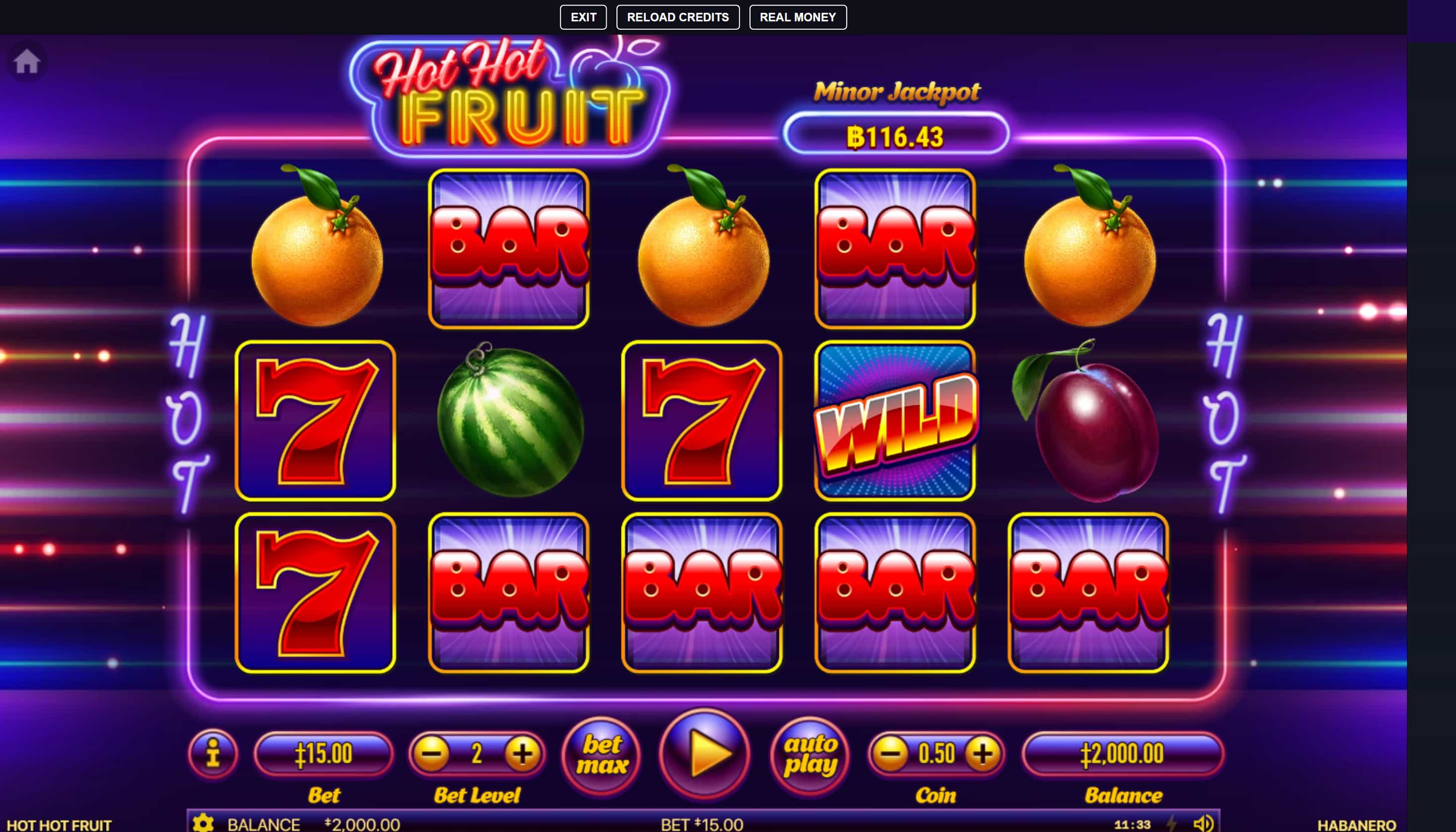 Hot Hot Fruit Tragamonedas