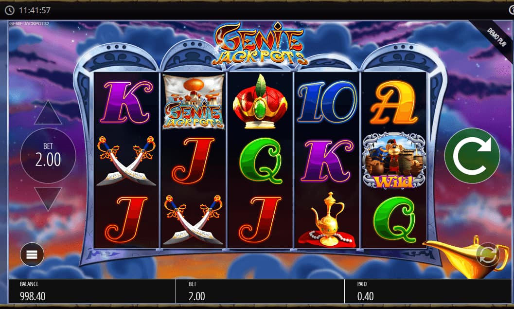 Genie Jackpots Bonus